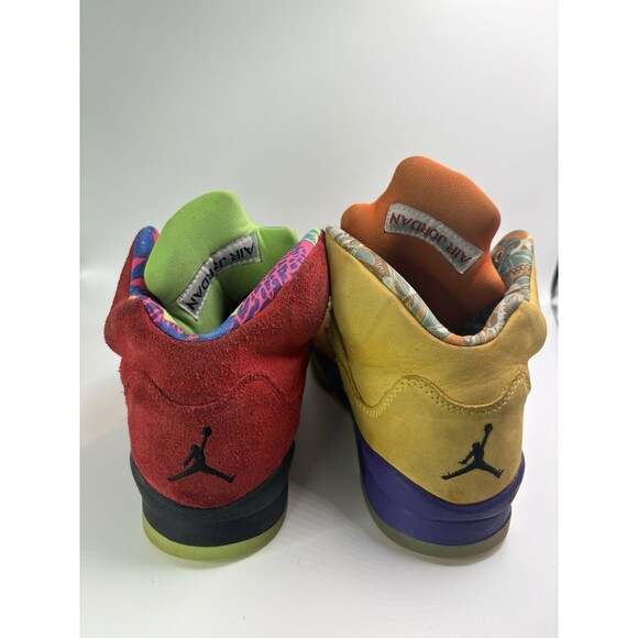 Jordan Men\'s Air Jordan Retro Multicolor Suede Shoes Size 6Y main image 10